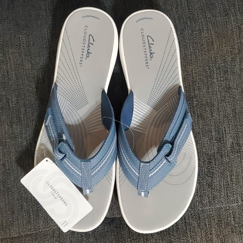 Size 11 Blue Grey Clark Cloudsteppers